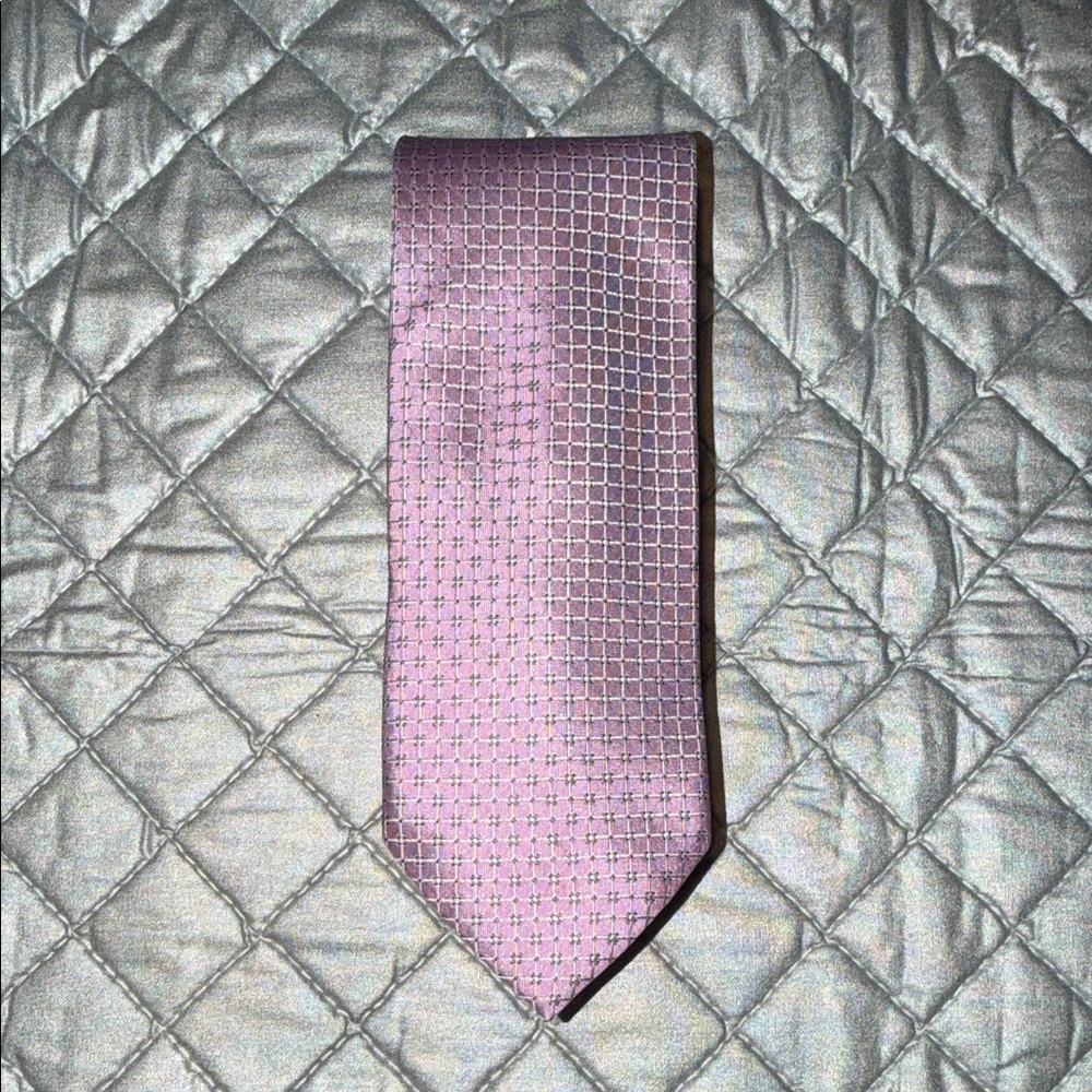 Eton Geometric Silk Tie